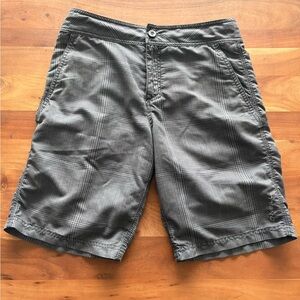 O'Neill Charcoal Plaid Men's Shorts